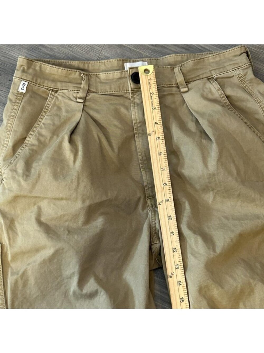 Citizens Of Humanity Cargo Pants Womens 29 Tan Catalina Flight Pants Barrel Leg - Picture 9 of 12